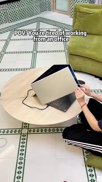 You’re tired of working from an office #Cevaton #T2pro #TikTokShopStockUp #WeeklyDeals #portablemonitor 