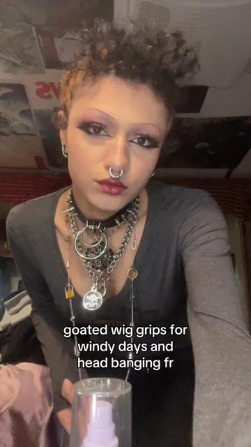 all the proof needed tbh ty tyyy i love a good wig grip and these r AWESOME #archmybackula #goth #alt #wigs #wigtok 
