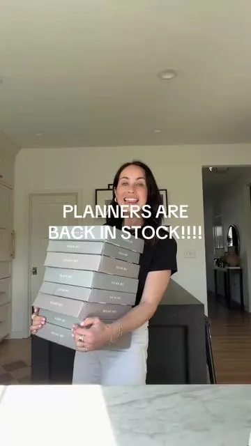 the type A planners that will genuinely change your life… BACK IN STOCK!! #dailyplanner #organization #planner #planneraddict 