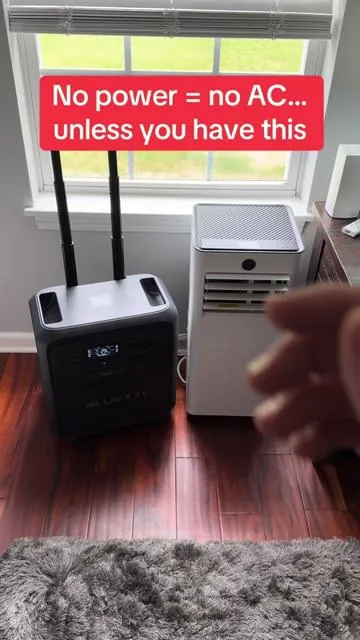 #poweroutage #backuppower #portablepowerstation #emergencyprep #staycool@Bluetti Shop 