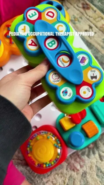 Detachable busy board is finally back in stock so run! #tiktokshopcreatorpicks #occupationaltherapy #busyboard BigDreamsStartSmall