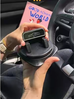 Soporte GPS para coche, multifunción, giratorio 360° y autoadhesivo.#phoneholder #navigation #carmount #carphoneholder #brackets