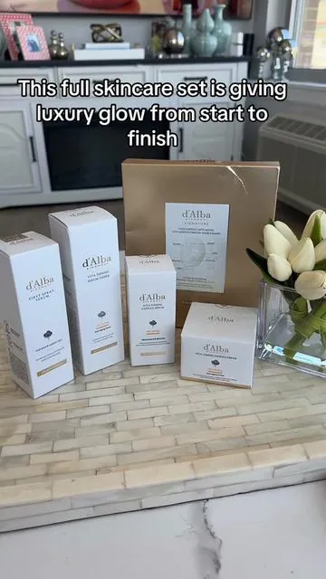 A full luxury skincare routine that keeps your skin hydrated, fresh, and glowing every day@d'Alba piedmont VN  #tiktokshopspringglowup #bigdreamsstartsmall #tiktokshopsparkcreators #mia_manhattan_ny #LuxurySkincare