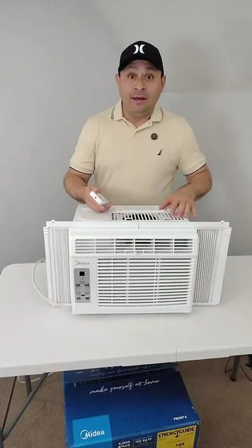 5,000 BTU Digital Window Air Conditioner #MideaWindowAC #AirConditioner #WindowAC #tiktokshopcreatorpicks #Tiktokshopmothersdays 
