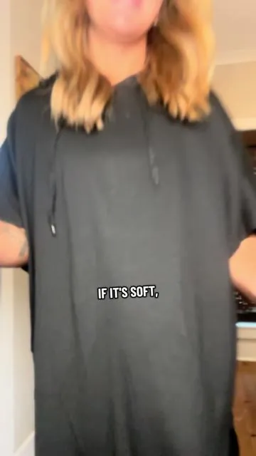 Comfy mom must have! This oversized gray hoodie is lightweight, breathable, and perfect for everyday outfits, errands, and ball field days.  If you love easy, throw-on-and-go outfits that still look put together, this affordable hoodie is a must grab—especially with free shipping. #momuniform #comfymomstyle #tiktokshopfinds #affordablefashion #everydayoutfit