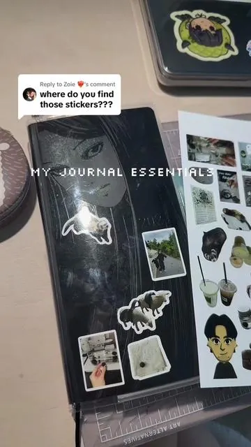 Replying to @Zoie ❤️‍🔥 how I make my own stickers! Definitely recommend and DEFINITELY worth the price I’ve been using this for months and I’m STILL OBSESSED #stickers #stickerprinter #stationary #hobonichi #journaling 