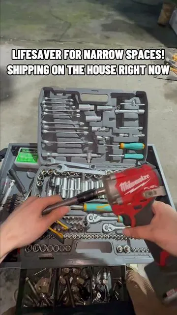 Free shipping to upgrade your toolpox! Limited stock. Don't sleep on it! 1/2 Flexible Shaft Extension Extender Torque Socket Ratchet Spanners Electric Wrench Connecting Rod Hand Tools#mechaniclife #tooltok #carhacks #diyproject #CarRepair 