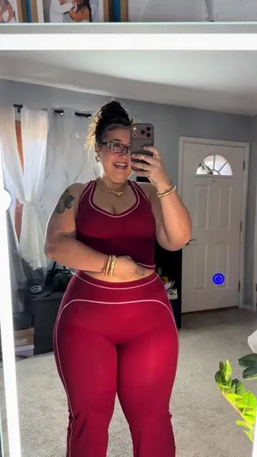 Size : XL 💃🏽 #workoutset #athleisurewear #ootdinspo  #twopieceset #gymfit 