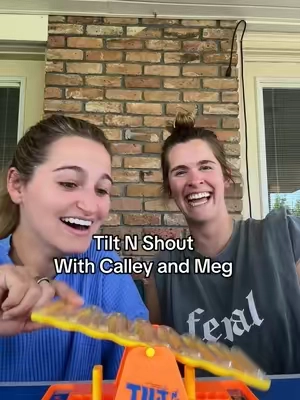 That escalated quickly 🤣 Tilt n Shout #tiltnshout #bigpotatogames #calleyandmeg @Big Potato Games  @Calley Blue @MegDav 