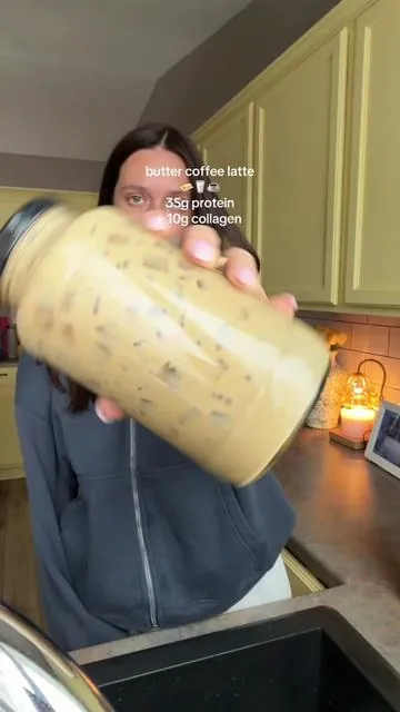 Butter coffee is elite 👌🏼   #tiktokshopstockup #proteincoffeerecipe #proteingoals 