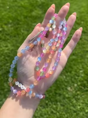 ITS SO PRETTY 🤩✨🦄 #tiktokshopcreatorpicks #tiktokshopstockup #jewlery #dopaminejewelry #accessories 