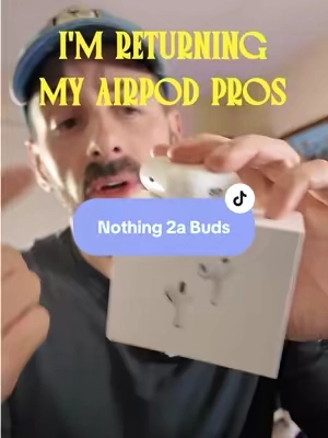 Can’t believe these are on such a good deal rn tho 🤯 #earbuds #headphones #airpods #nothing #noisecancelling 