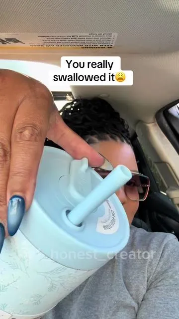 The fact this hideaway straw tumbler is germ free spill free and bug free for this price is sending me. #spillprooftumbler #tumbler #tumblersoftiktok #hometok 