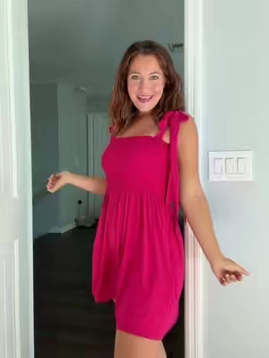 A dress with a built in romper, I’m so sold 