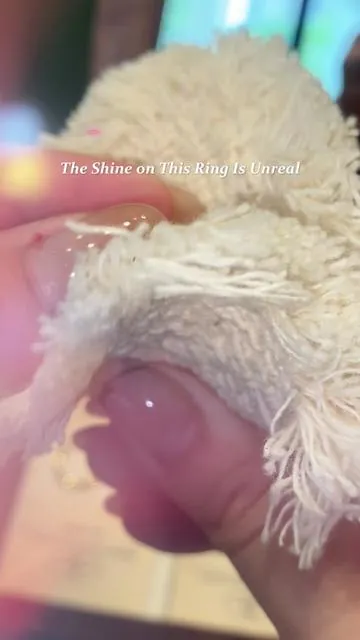The shine on this ring is unreal #ring #afforable #tiktokshopstockup #weeklydeals #motherday 