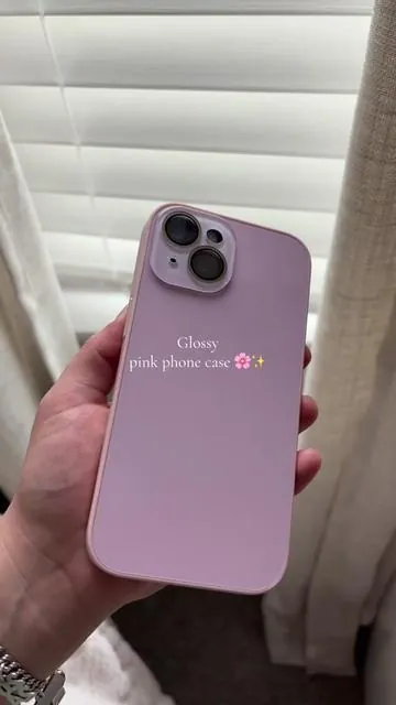 #pinkcase #phonecase #glossyphonecase #tiktokshop 