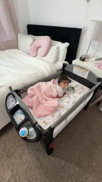 Cuna Baby Bassinet & Bedside Sleeper #babymusthaves #momtok #babyproducts #babygear #newmomlife