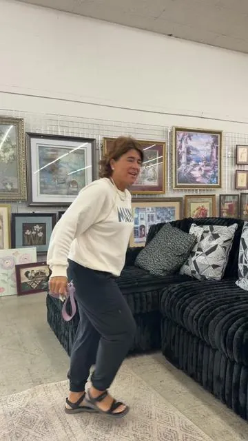Looking for the viral Cloud couch.  Here you go!!! So much cheaper on the #tiktokshop then this store. #couch  #cloudcouch #tiktokshop #tiktokviral 