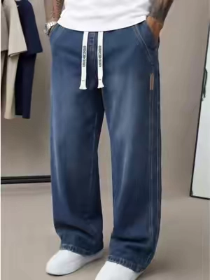 Soft Thin Denim Pants for Men - Casual, Versatile & Perfect for Any Occasion#mensfashion #outfit #jeans 