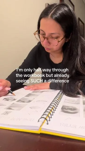 @Lauren Horn Art is the best virtual art teacher !!! can’t wait to see where this foundation takes me ✨✨✨   #tiktokshop #thisisnotasketchbook #beginnerdrawing #beginnerartist #arttok  