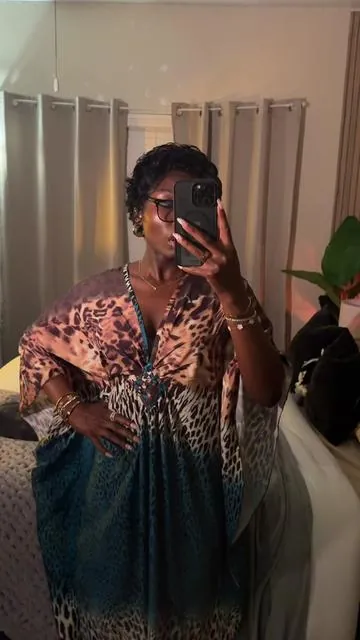 Wearing kaftan and Moomoo’s all spring and summer #kaftan #outfitinspo #summeroutfits #moomoo #springfashion 