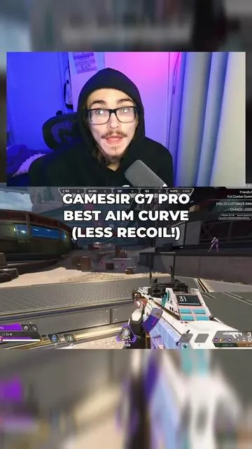 The *BEST* Gamesir G7 Pro Response Curve For Less Recoil! #gamesir #gaming #bigdreamsstartsmall #controller #apexlegends