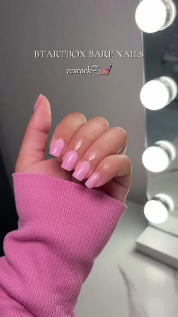 This shade is my absolute favorite! 💅🏽🌸 #btartboxnails #pressonnails #pressons #qualitypressonnails #nailsathome 