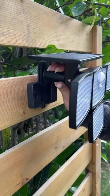 “Say goodbye to high bills,hello to solar”_#outdoorlights #hoodink #solarspotlights #Tiktokshopstockup #solarlights 