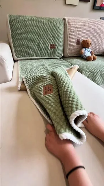 Pet friendly couch cover that helps me keep pet hair and dirty paw prints off my couch#tiktokshop #sofa #couchcover #sofacover 