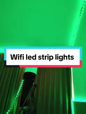 Estas son las tiras de luces led wifi que he vuelto a comprar muchas veces.🤩🔥🚀#wifiledlights #lucesled #luces #ledstriplights #tiktokmademebuyit 