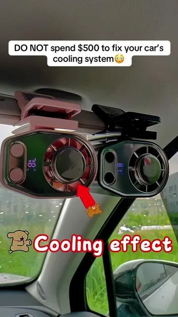 With this clip fan, I am no longer afraid of the hot summer. It's on a huge sale right now — grab yours fast!#carfan #spring #coolingfan #portablefan #dealsforyoudays