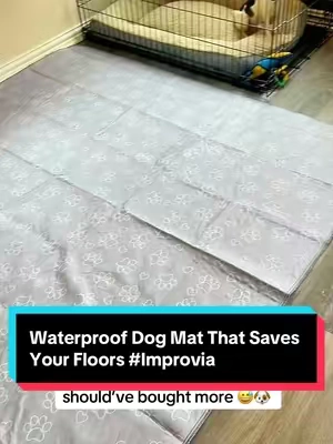 I made a mistake only getting one of these 😅 if you have dogs, you already know accidents don’t give you a warning… and once it hits your floors, it’s a whole situation. This is waterproof, super absorbent, and actually big enough to cover the space you need instead of those tiny pads that don’t do anything. Whether you’re potty training, have older dogs, or just want to protect your floors, this makes life so much easier. I should’ve grabbed more because now I need one everywhere. Don’t wait until it’s gone again… tap the orange cart while it’s still available. #dogmom #petproducts #doglife #creatorsearchinsights #tiktokshopcreatorpicks