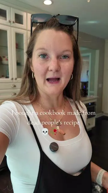 Okay… a cookbook made from recipes found on gravestones?? I had to see this for myself 😳📖 Gravestone Recipes is such a fascinating mix of history, storytelling, and family recipes people loved enough to have memorialized forever. Such a unique gift idea or conversation piece. #tiktokshopcreatorpicks #bigdreamsstartsmall #cookbook #giftideas #booktok 