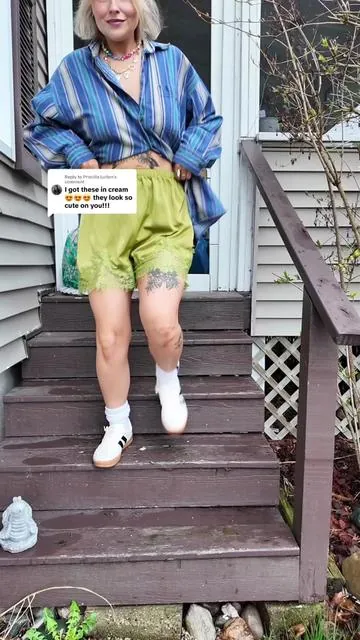 Replying to @Priscilla Luiten I will be living in these satin shorts all summer! #tiktokshopstockup #cutefashionfinds #bohoshorts #satinshorts 