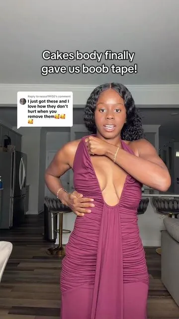Replying to @nessa19930 Cakes body finally gave us boob tape! #cakesbody #cakesbodytape #tiktokshopstockup #tiktokshopmothersday 