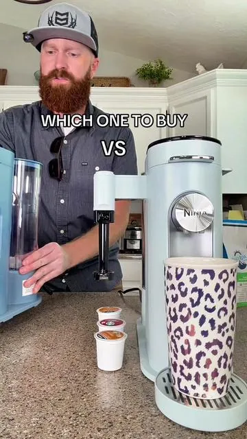 Which one is better? 👀☕️ Crazy deal on the Ninja Pods & Grounds Specialty #ninjacoffeemaker #coffeemaker #ninjapodsandgrounds #coffeemachine #coffeeathome 