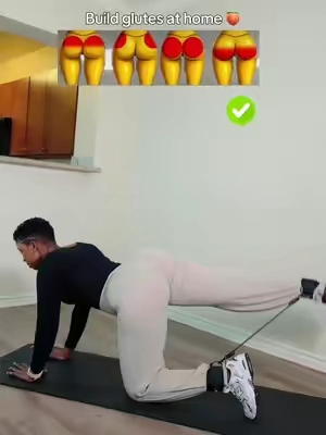 Eat your protein , grab these ankle bands and thank me later .#athomeworkout #resistanceband #glutes #glutesworkout #tiktokshopcreatorpicks 