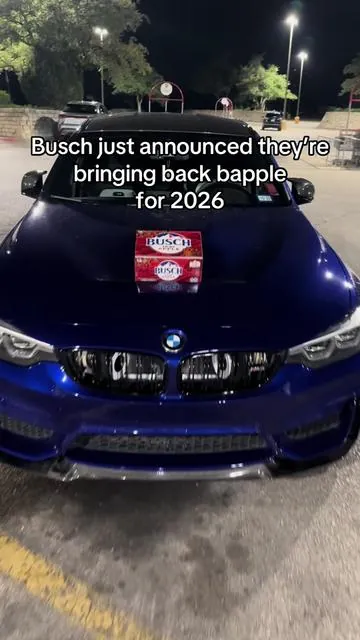 It’s backkkk🫨🫨 #buschapple #bapple #buschappleisback #m3cs #neonledsign 