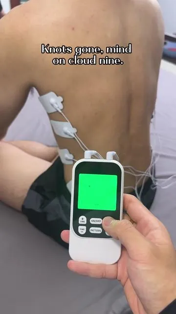 And just like that leg days aren’t so bad anymore #tensunit #musclerecovery #musclestimulator 