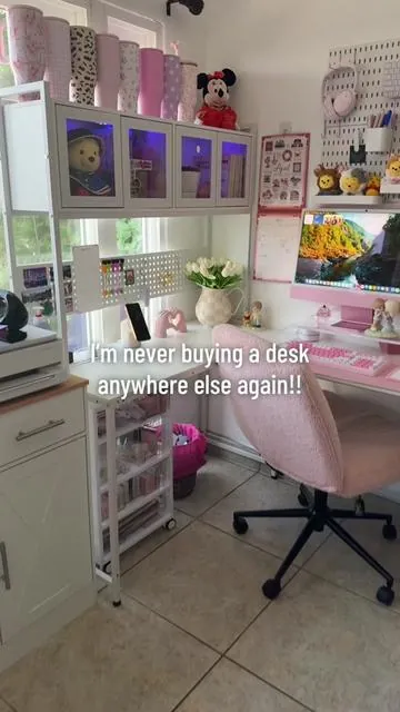 #desk #wfhdesk #wfhdesksetup #gamingdesk 