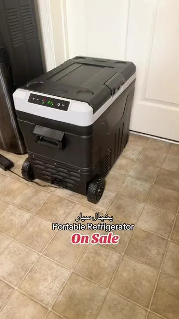 this portable refrigerator/cooler is Amazing. Get yours before the Sale is gone@Kismile #camping #weekend #cooler #refrigerator #portable