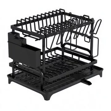 2-Tier Dish Drying Rack #organizer #dishdryingrack #dryingrack #kitchenessentials #motherdaygift  