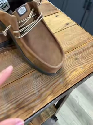 HEYDUDE Paul Full Grain Leather Comfortable Lightweight Slip on Shoes #tiktokshopcreatorpicks #tiktokshopstockup #heydudespring #heydudepartner #fullgrainleather @HeyDude 
