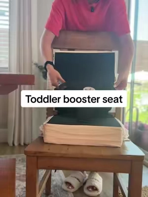 It’s all about comfort and this toddler booster seat is key! #boosterseat #toddlerseat 