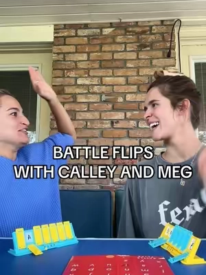 Battle Flips Category: Celebrities  @Calley Blue @MegDav @Big Potato Games #bigpotatogames #calleyandmeg #battleflips 