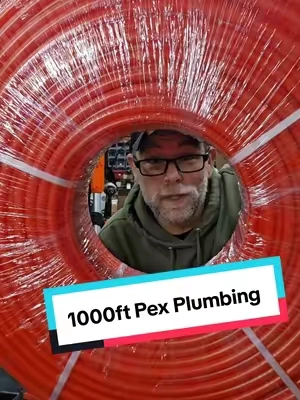 VEVOR 1/2in  x 1000ft feet Pex Tubing, Perfect For that Heated Floor You Always Wanted #pex #plumbing #vevornewarrivals #tiktokshopstockup #tiktokshopcreatorpicks @VEVOR Store @VEVOR Automotive Store @VEVOR Garden Store 