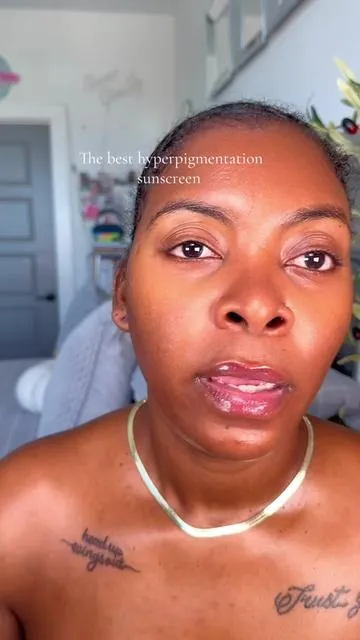 Summer is here . The best sunscreen for them dark spots.@EltaMD Skin Care  #sunscreen #mineralsunscreen #clearskin #hyperpigmentation #fyp 