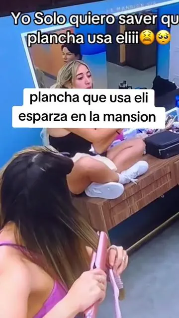 plancha que usa eli esparza en la mansion de MyHairFix Infrared and lonic Professional Flat Iron #eliesparza #myhairfix #planchadecabello 