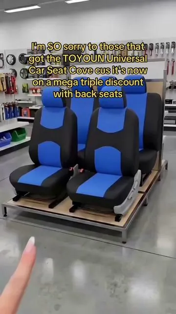FINAL 36 HOURS - DON'T MISS THIS DROP! Still driving with basic, uncomfortable seats? These breathable premium fabric seat covers give you a full upgrade with soft comfort, airflow design, lightweight feel, easy installation, and universal fit. Perfect for daily commuting and long drives. Available in multiple modern colors. LOW STOCK - almost GONE!#car #caraccessories #carinterior #seatcovers #aotoyouth 