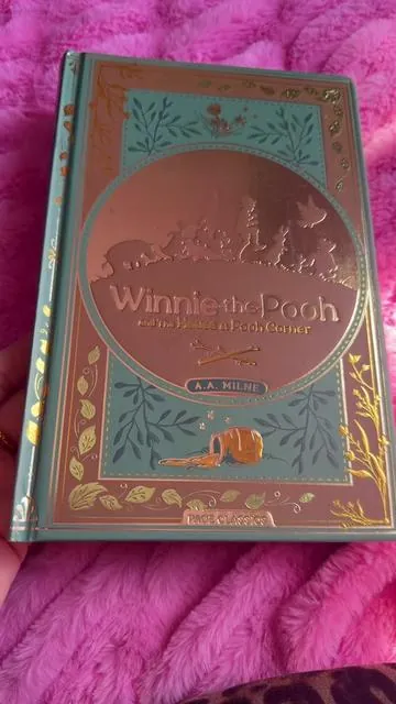 I never thought a Winnie the Pooh book would bring me so much joy ❤️ #winniethepooh #collectorsedition #poohbear #eeyore #tigger 